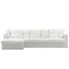 Le Grand Air Divan Left, White
