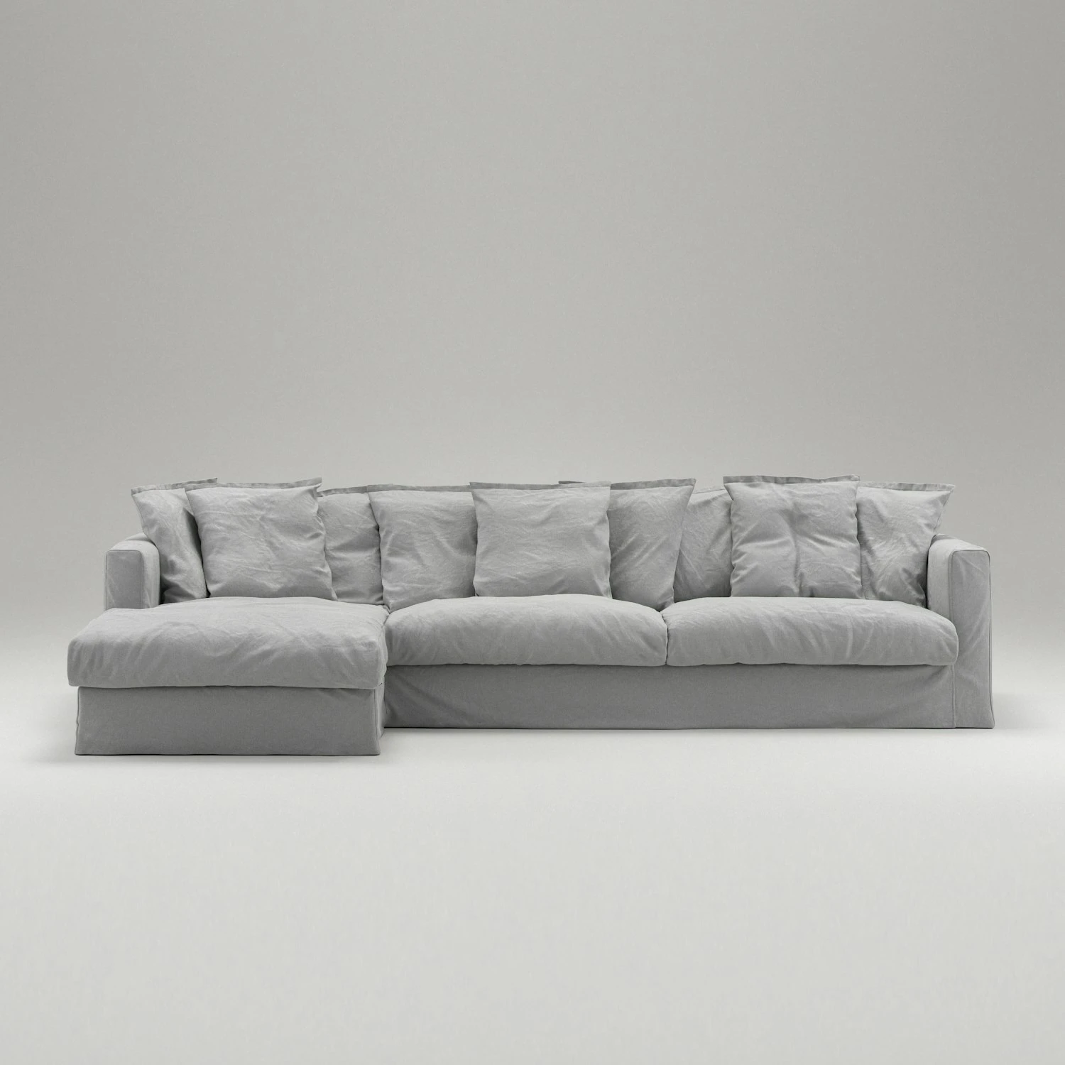 Le Grand Air Divan Left, Light Grey 4 Le Grand Air Divan Left, Light Grey - Image 2