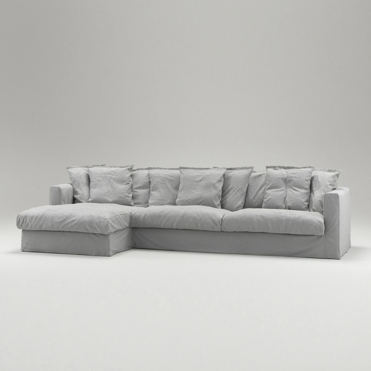 Le Grand Air Divan Left, Light Grey 5 Le Grand Air Divan Left, Light Grey - Image 3