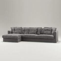 Le Grand Air Divan Left, Gray -Gubi Furni Sales decotique le grand air divan left 4
