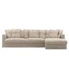 Le Grand Air Divan Right Linen, Savage Linen -Gubi Furni Sales decotique le grand air divan right linen 23