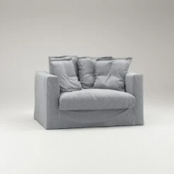 Le Grand Air Loveseat Linen, Nordic Sky -Gubi Furni Sales decotique le grand air loveseat linen 46