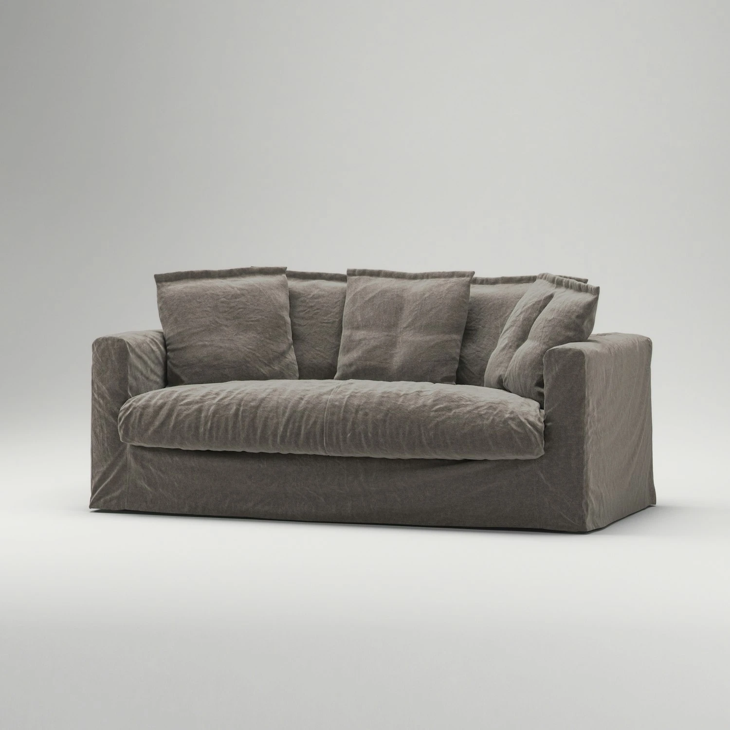 Le Grand Air Sofa 2-Seater Linen, Smokey Granite 5 Le Grand Air Sofa 2-Seater Linen, Smokey Granite - Image 3