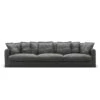 Le Grand Air Sofa 5-Seater Linen, Carbon Dust -Gubi Furni Sales decotique le grand air sofa 5 seater linen 13