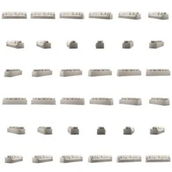 Le Grand Air Sofa 5-Seater Linen, Natural Blonde -Gubi Furni Sales decotique le grand air sofa 5 seater linen 7