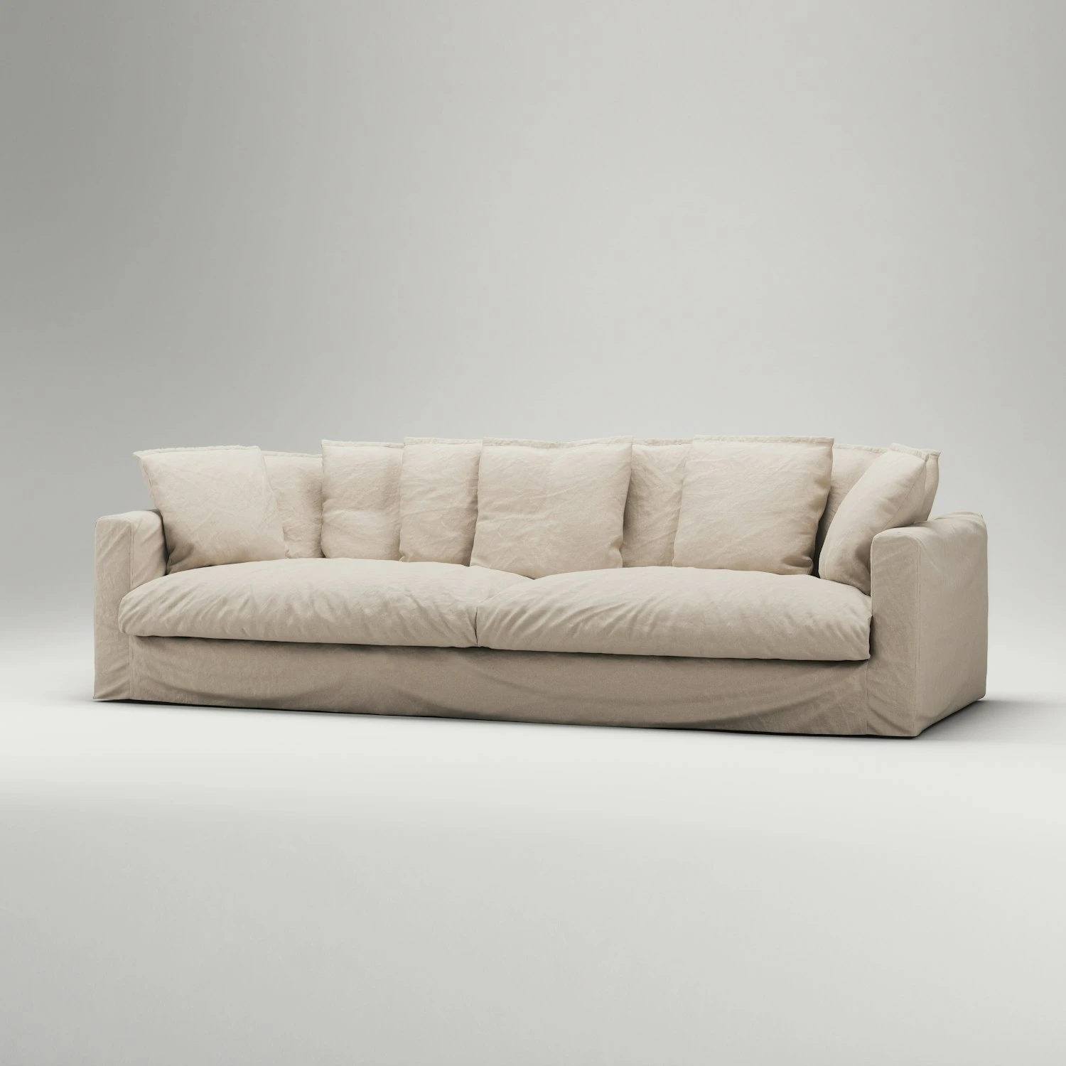 Le Grand Air XL Sofa 4-Seater Cotton Beige 5 Le Grand Air XL Sofa 4-Seater Cotton Beige - Image 3