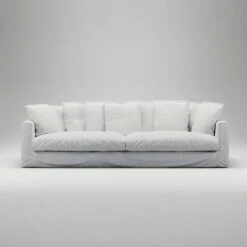 Le Grand Air XL Sofa 4-Seater Cotton, White -Gubi Furni Sales decotique le grand air xl sofa 4 seater cotton 14