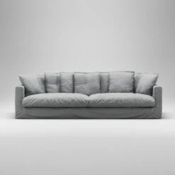 Le Grand Air XL Sofa 4-Seater Cotton, Light Grey -Gubi Furni Sales decotique le grand air xl sofa 4 seater cotton 20