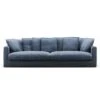 Le Grand Air XL Sofa 4-Seater Cotton, Dark Blue -Gubi Furni Sales decotique le grand air xl sofa 4 seater cotton 36