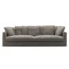Le Grand Air XL Sofa 4-Seater Linen, Smokey Granite -Gubi Furni Sales decotique le grand air xl sofa 4 seater linen 10