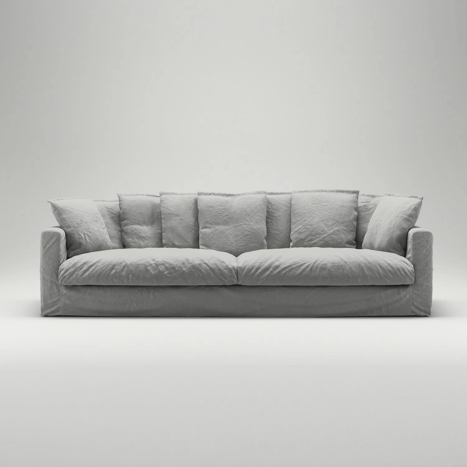 Le Grand Air XL Sofa 4-Seater Linen, Foggy Morning 6 Le Grand Air XL Sofa 4-Seater Linen, Foggy Morning - Image 4