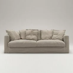 Le Grand Air Sofa 3-Seater Linen, Savage Linen -Gubi Furni Sales decotique le grand sofa 3 seater linen 11