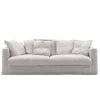 Le Grand Air Sofa 3-Seater Linen Misty Grey 1 Le Grand Air Sofa 3-Seater Linen Misty Grey -Gubi Furni Sales decotique le grand sofa 3 seater linen 21