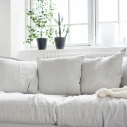 Le Grand Air Cover 3-seater, Nordic Sky -Gubi Furni Sales decotique le grand sofa 3 seater linen 3 1