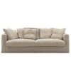Le Grand Air Sofa 3-Seater Linen, Savage Linen