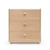 Loft Chest Of Drawers TE3, Oak/White Marble