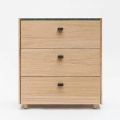 Loft Chest Of Drawers TE3, Oak/White Marble -Gubi Furni Sales decotique loft chest of drawers te3 oak 6 1