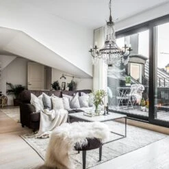 Marvelous Air 80x80 Cm, Carrara/Black 8 Marvelous Air 80x80 Cm, Carrara/Black -Gubi Furni Sales decotique marvelous air sofa table 80x80 cm 1 2