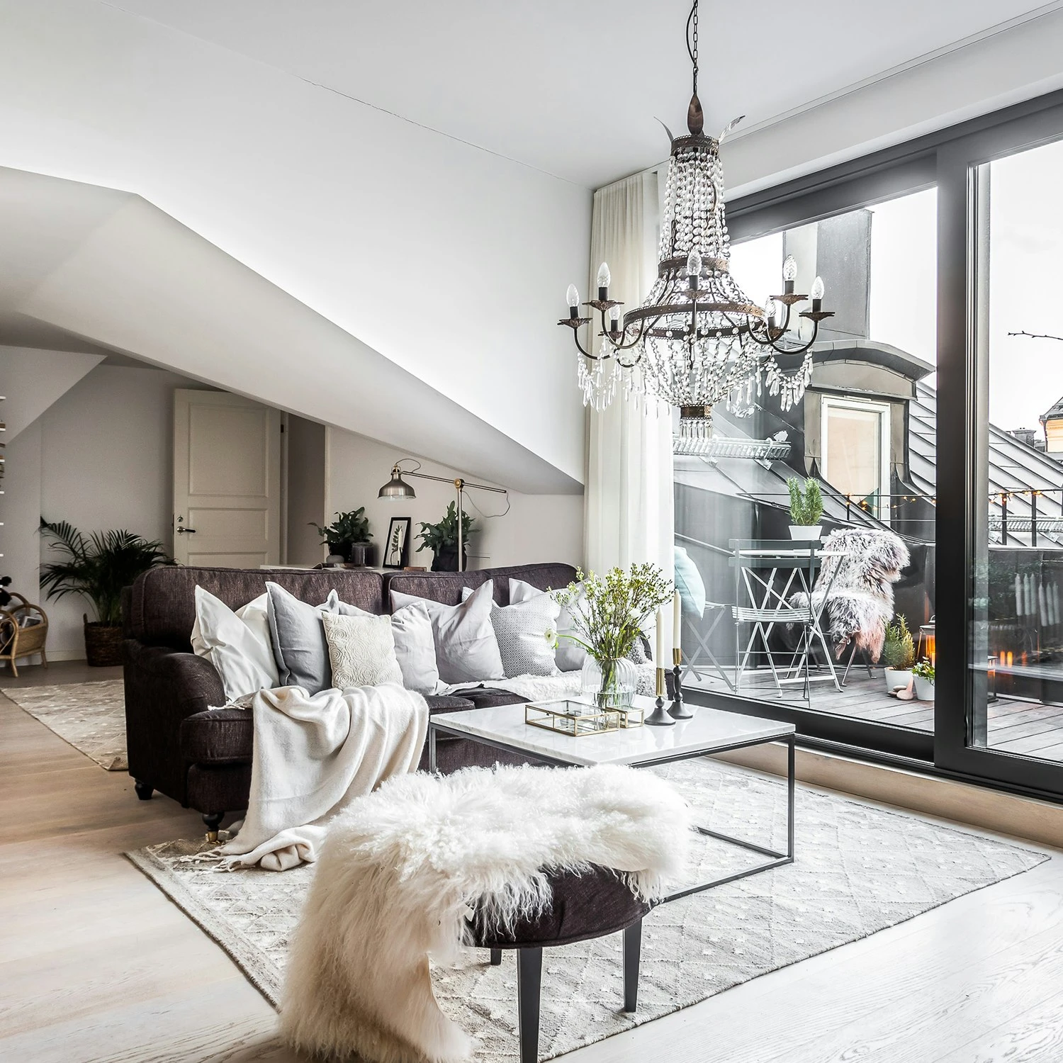 Marvelous Air 80x80 Cm, Carrara/White 5 Marvelous Air 80x80 Cm, Carrara/White - Image 3