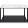 Marvelous Soffbord 83x83cm, Black/White Marble -Gubi Furni Sales decotique marvelous soffbord 83x83cm 1