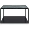 Marvelous Soffbord 83x83cm, Black/Green Marble 2 Marvelous Soffbord 83x83cm, Black/Green Marble -Gubi Furni Sales decotique marvelous soffbord 83x83cm 4