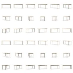 Milo C12 Dinner Table 180, Nature 12 Milo C12 Dinner Table 180, Nature -Gubi Furni Sales decotique milo c12 dinner table 180 cm 1