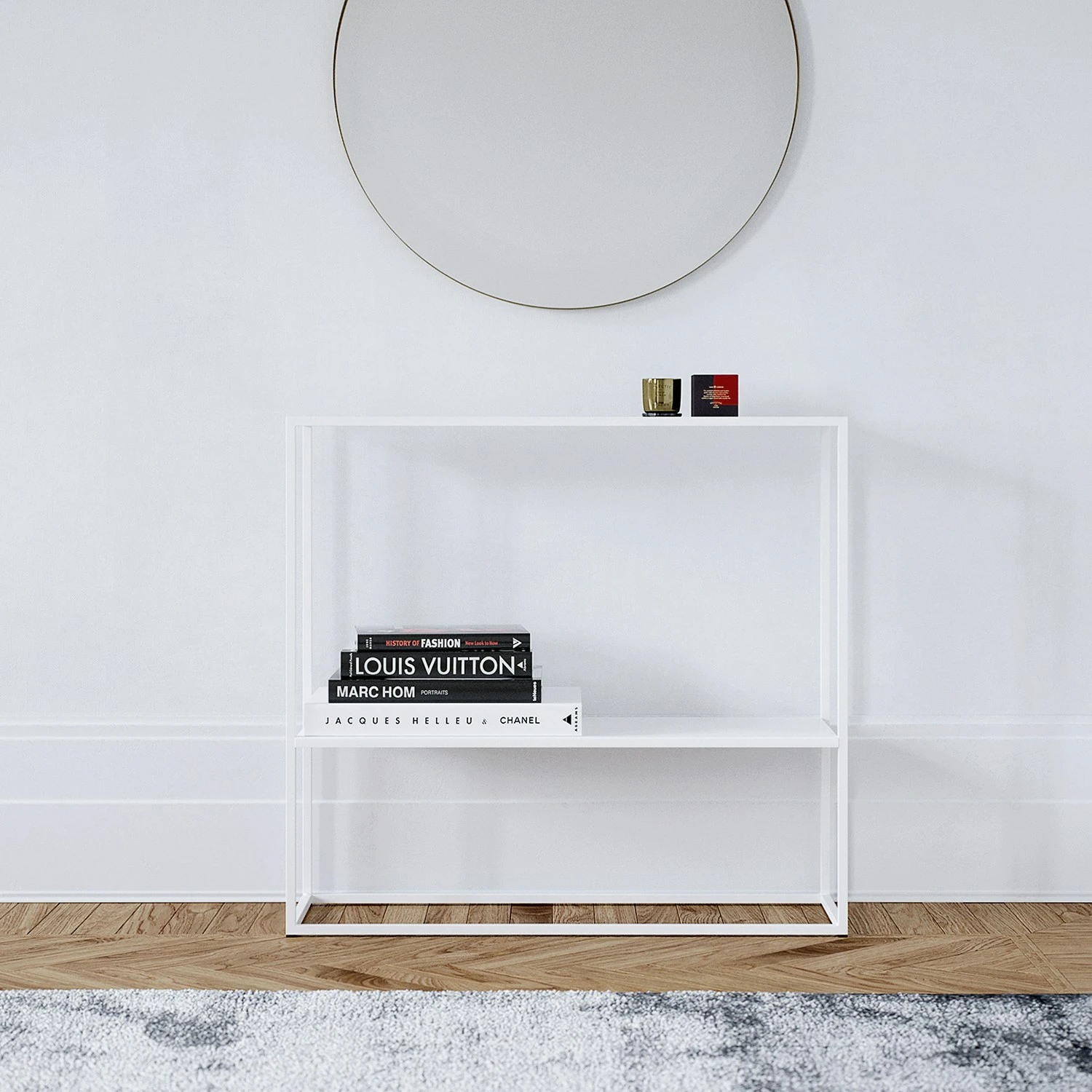 Sideboard Marvelous White, 90x83 Cm 4 Sideboard Marvelous White, 90x83 Cm - Image 2