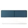 Vogue Media Furniture 136H, Darkblue/2DB/White