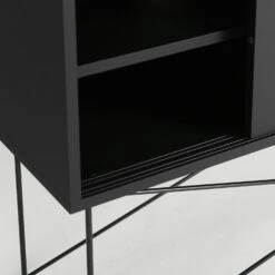 Vogue Media Furniture 136H, Antracit/2A/Black -Gubi Furni Sales decotique vogue media furniture 136 with frame stand 34