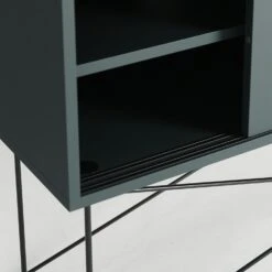 Vogue Media Furniture 136H, Grey/2G/Black -Gubi Furni Sales decotique vogue media furniture 136 with frame stand 69