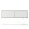 Vogue Media Furniture 136H, White/2W/White