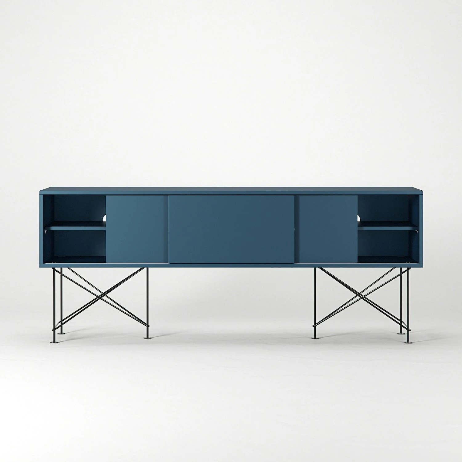 Vogue Media Furniture 180H, Darkblue/3DB/Black 8 Vogue Media Furniture 180H, Darkblue/3DB/Black - Image 6