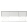 Vogue Media Furniture 180H, White/3W/White