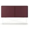 Vogue Sideboard 136H, Wine Red/2WR/White