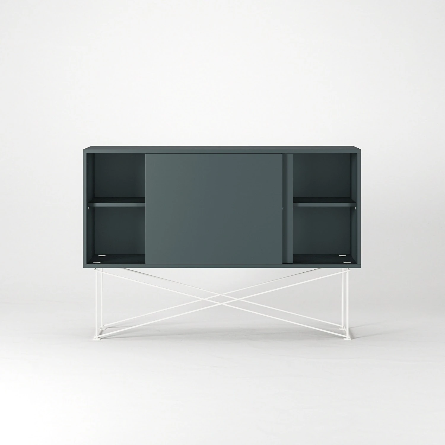 Vogue Sideboard 136H, Grey/2G/White 8 Vogue Sideboard 136H, Grey/2G/White - Image 6