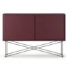 Vogue Sideboard 136H, Wine Red/2WR/Black 1 Vogue Sideboard 136H, Wine Red/2WR/Black -Gubi Furni Sales decotique vogue sideboard 136 with frame stand 92