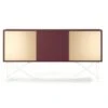 Vogue Sideboard 180H, Wine Red/1WR2B/White