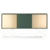 Vogue Sideboard 180H, Green/1G2B/White
