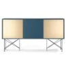Vogue Sideboard 180H, Darkblue/1DB2B/Black