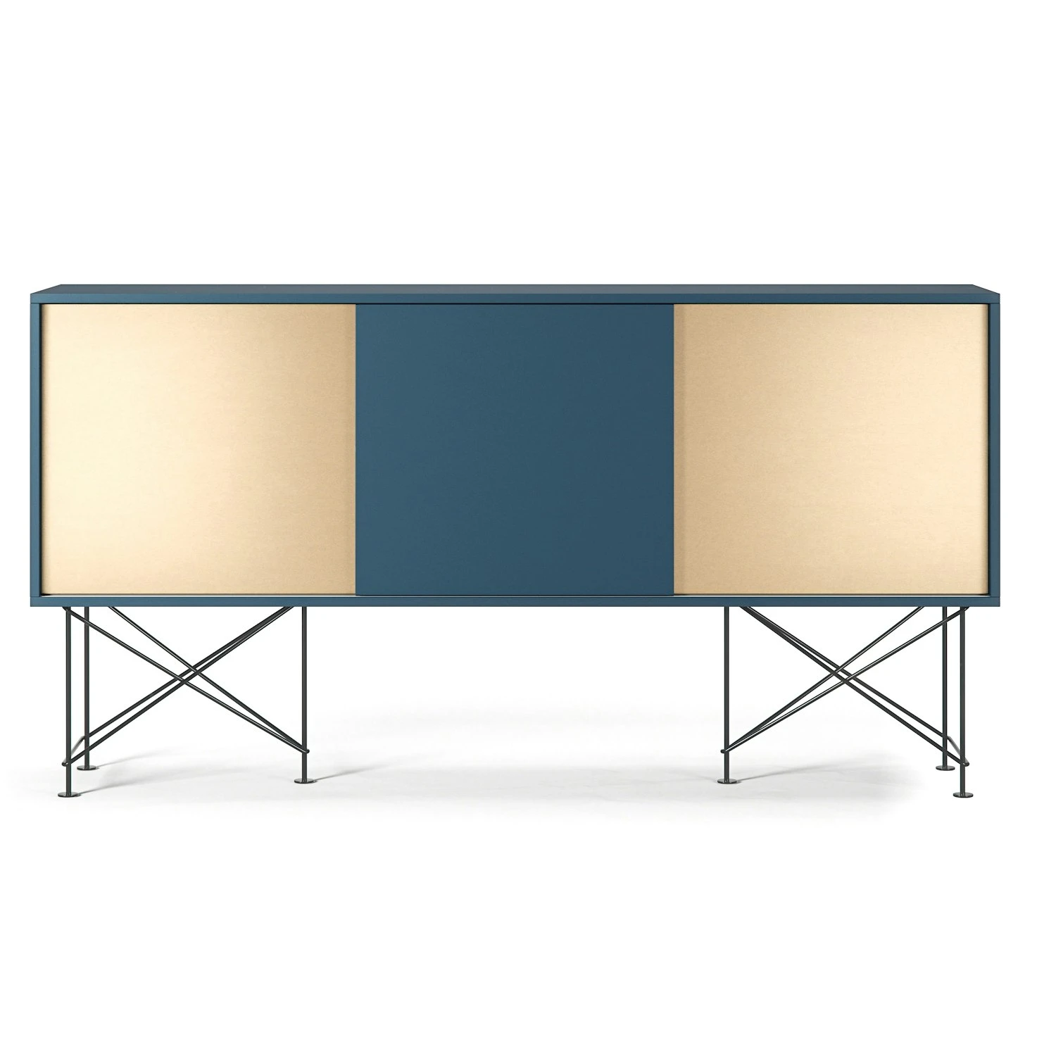 Vogue Sideboard 180H, Darkblue/1DB2B/Black 3 Vogue Sideboard 180H, Darkblue/1DB2B/Black