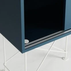 Vogue Sideboard 180H, Darkblue/3DB/White -Gubi Furni Sales decotique vogue sideboard 180 with frame stand 149