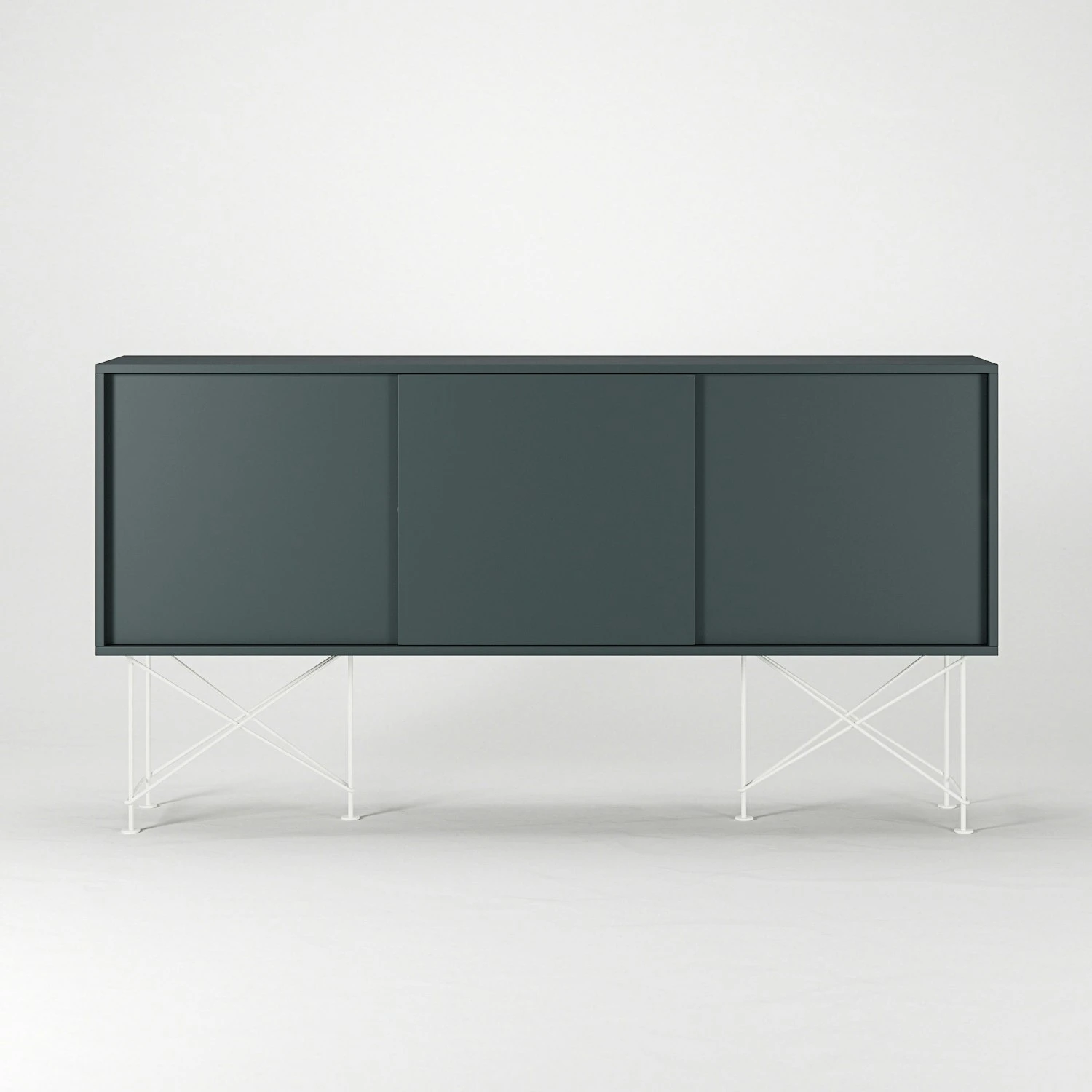 Vogue Sideboard 180H, Grey/3G/White 4 Vogue Sideboard 180H, Grey/3G/White - Image 2