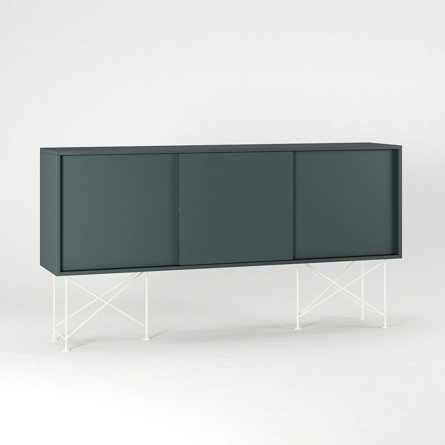 Vogue Sideboard 180H, Grey/3G/White 5 Vogue Sideboard 180H, Grey/3G/White - Image 3