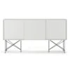 Vogue Sideboard 180H, White/3W/Black