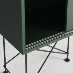 Vogue Sideboard 180H, Green/3G/Black -Gubi Furni Sales decotique vogue sideboard 180 with frame stand 86