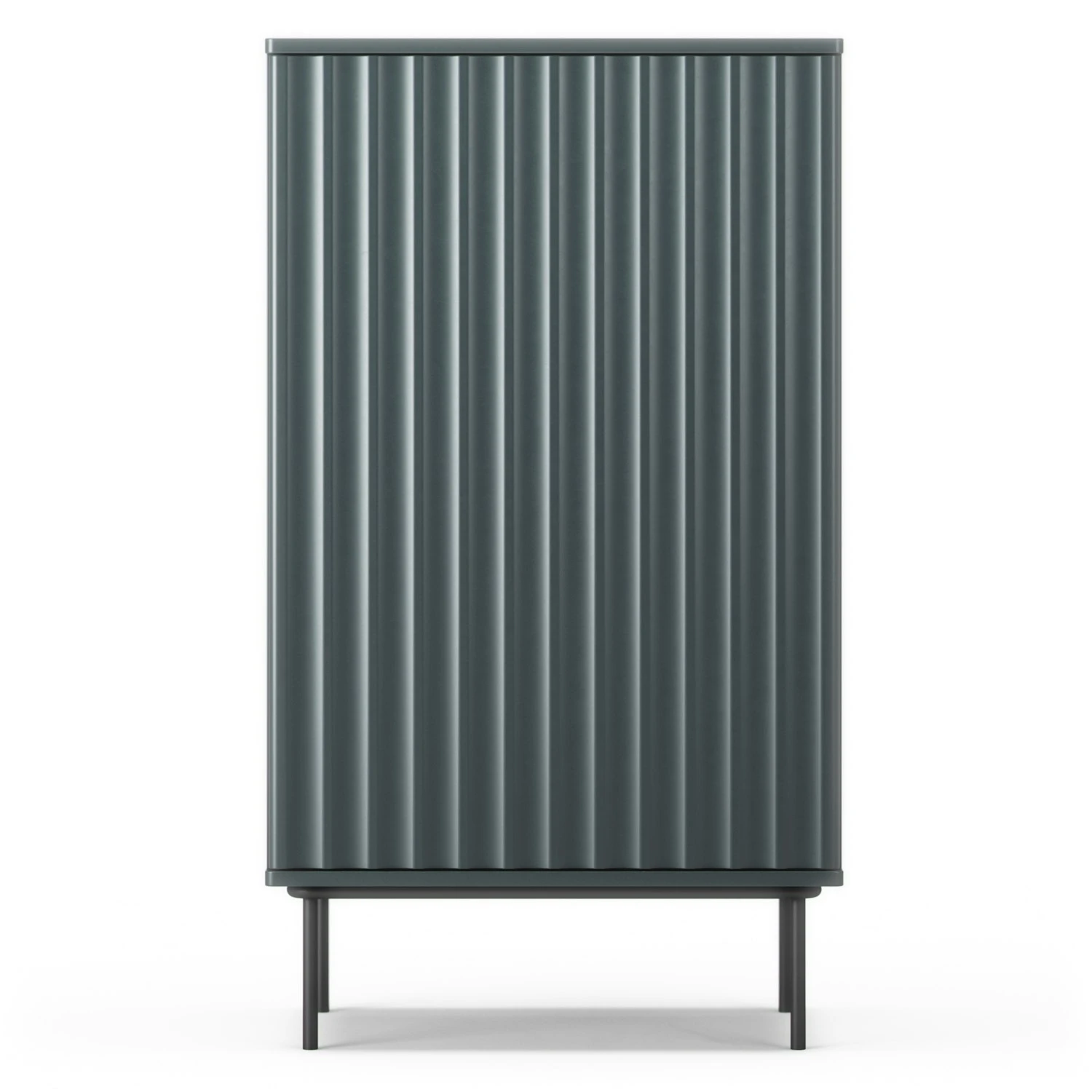 Wave Cabinet 1D Grey 3 Wave Cabinet 1D Grey