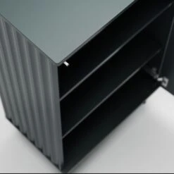 Wave Cabinet 1D Grey 12 Wave Cabinet 1D Grey -Gubi Furni Sales decotique wave cabinet 1d 44