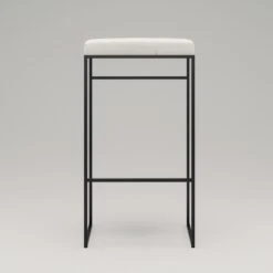 Bar Stool Outdoor Without Backrest 76 Cm, Silver Grey 10 Bar Stool Outdoor Without Backrest 76 Cm, Silver Grey -Gubi Furni Sales department bar stool outdoor without backrest sunbrella 44