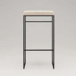 Bar Stool Outdoor Without Backrest 76 Cm, Canvas -Gubi Furni Sales department barstool outdoor without backrest 76 cm 2