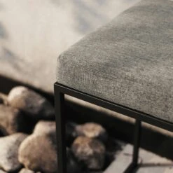 Bench Outdoor Bench Outdoor Sunbrella, Taupe -Gubi Furni Sales department bench outdoor sunbrella 41